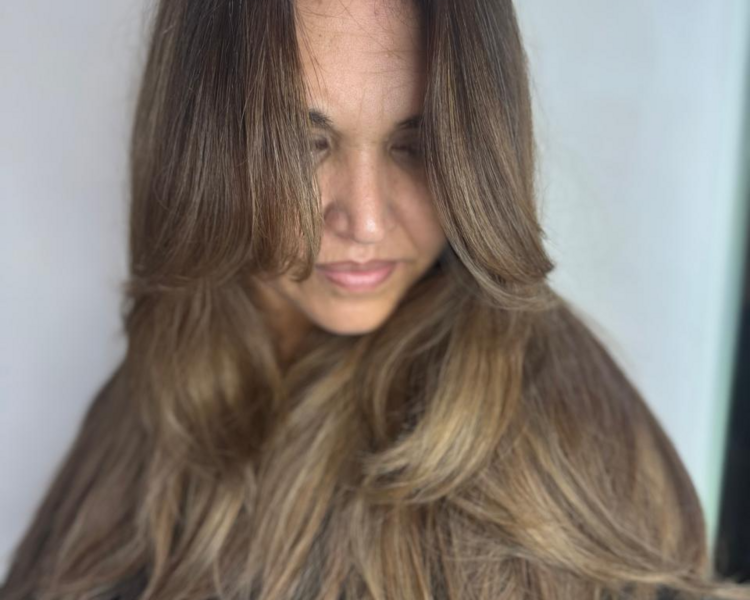 color majirel  +nutricion loreal y brushing