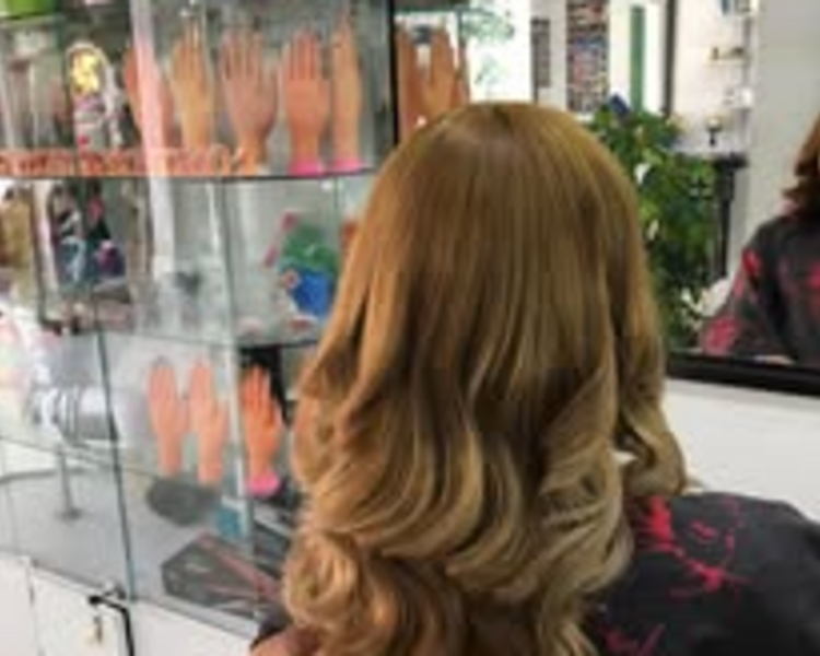 PEINADO SOCIAL ( recogido o suelto ondulado  )