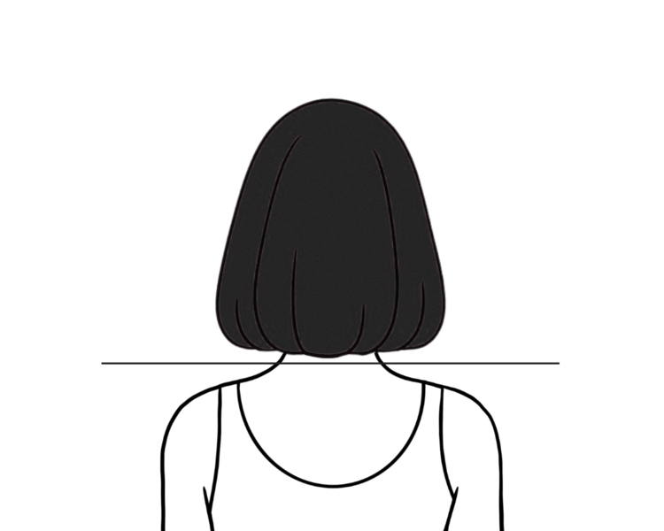 Bloque de Color Fantasía Nuca o Frontal | Cabello Corto – Incluye Brushing