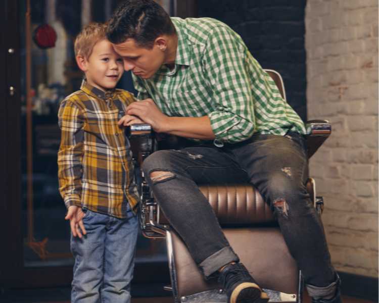 Corte Cabello Padre & Hijo