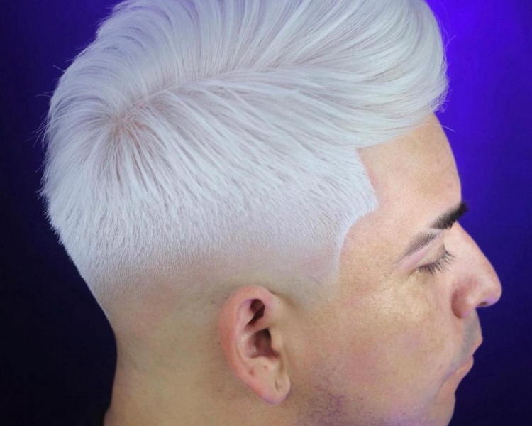 Color platinado 