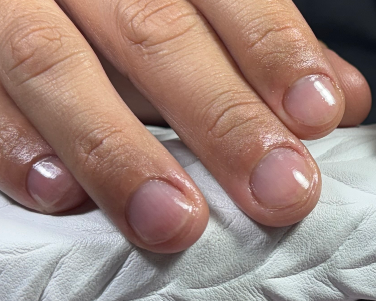 Manicura Sin esmalte 