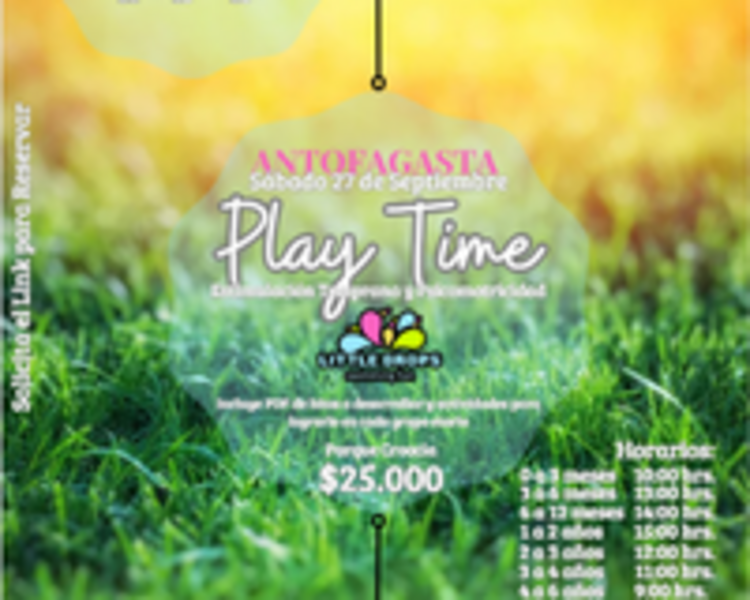 Play Time 6 a 12 meses