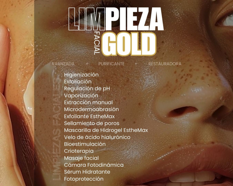 Limpieza facial GOLD 