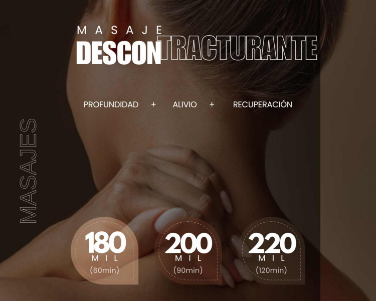 Masaje descontracturante