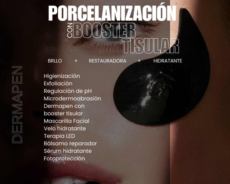Porcelanización con Booster tisular