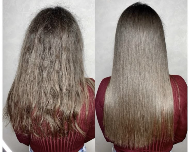 Keratina + Corte bordado