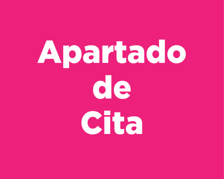 Apartado de Cita