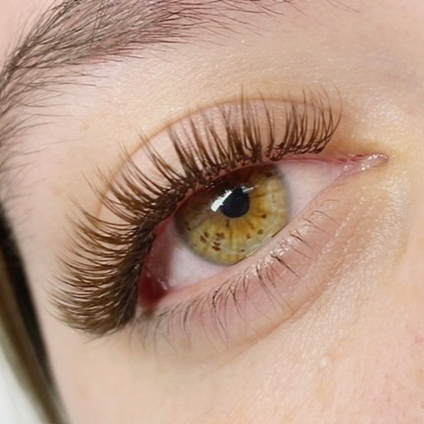 Brown Lashes,  Efecto Rimel( pestañas marrones )