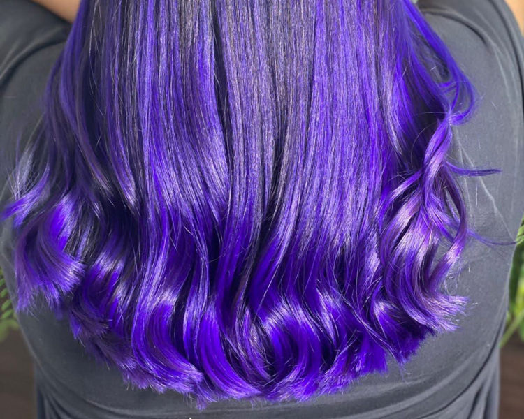 Decoloración con diseño