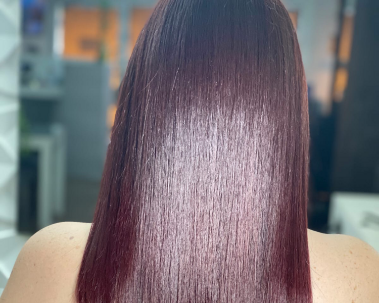 Alaciado permanente con keratina