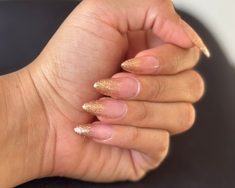 Gelish en uña natural 