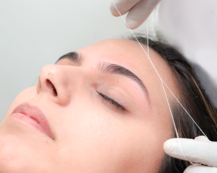 Depilacion rostro sin cejas