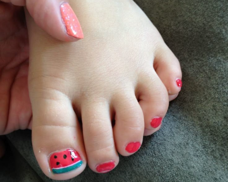 Pedicura infantil