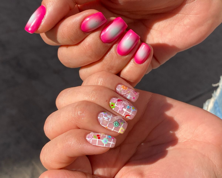 Relleno de baño de acrílico con diseño elaborado