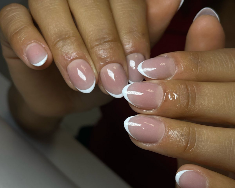 Relleno de acrílico con diseño sencillo