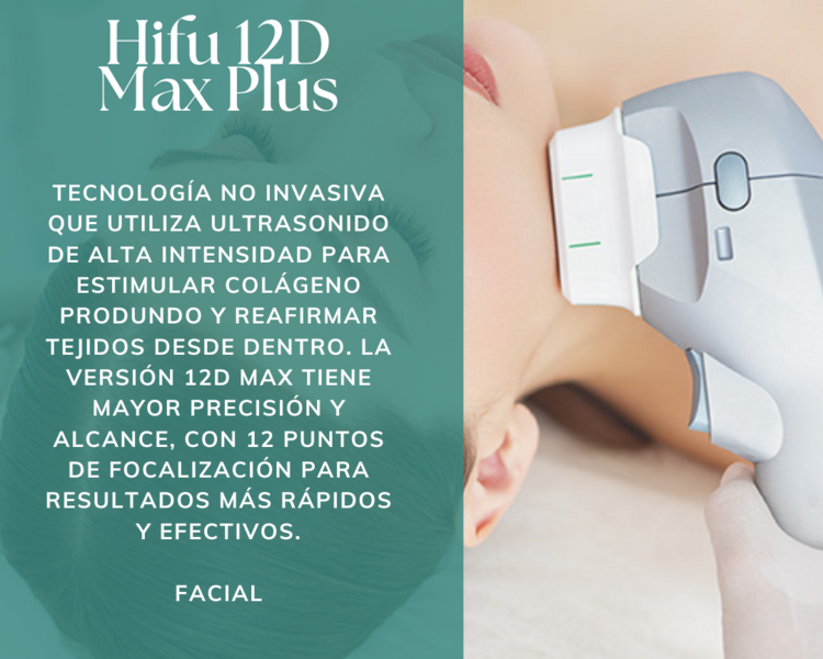 Hifu Rostro + una zona a elección (Cuello, Escote o Papada)