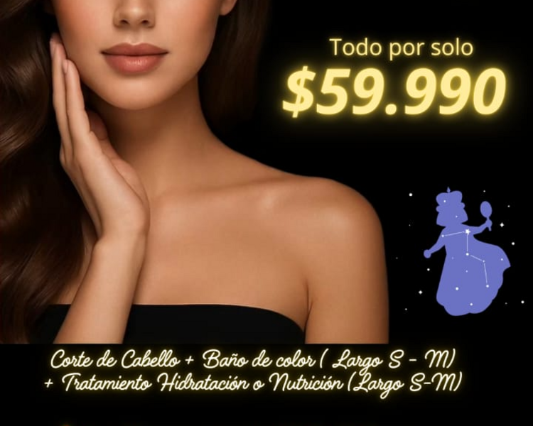 Promo Queen ( Corte + Baño de Color + Masaje)