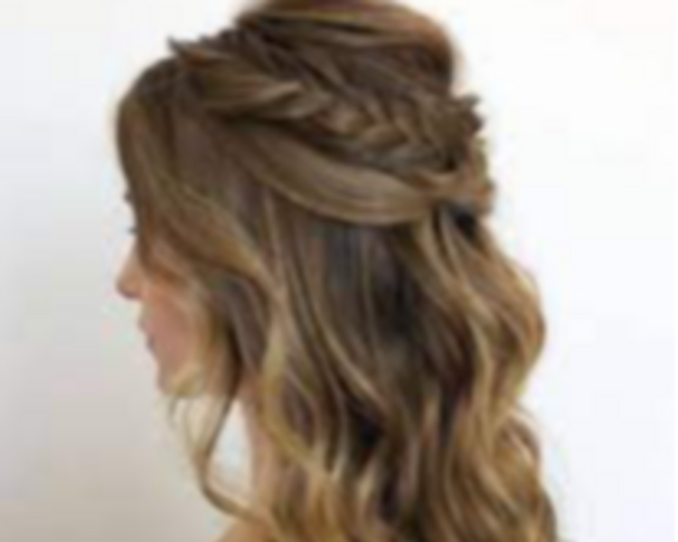 Peinado Fiesta ( semirecorrido)