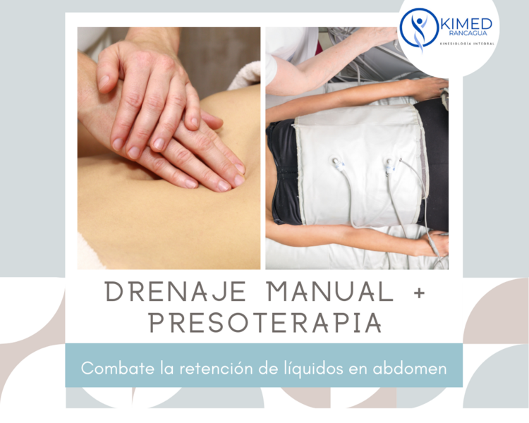 Drenaje Manual + Presoterapia en Abdomen