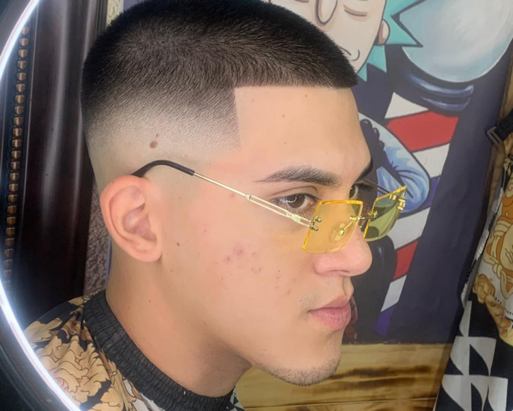 Corte degradado con sheiber