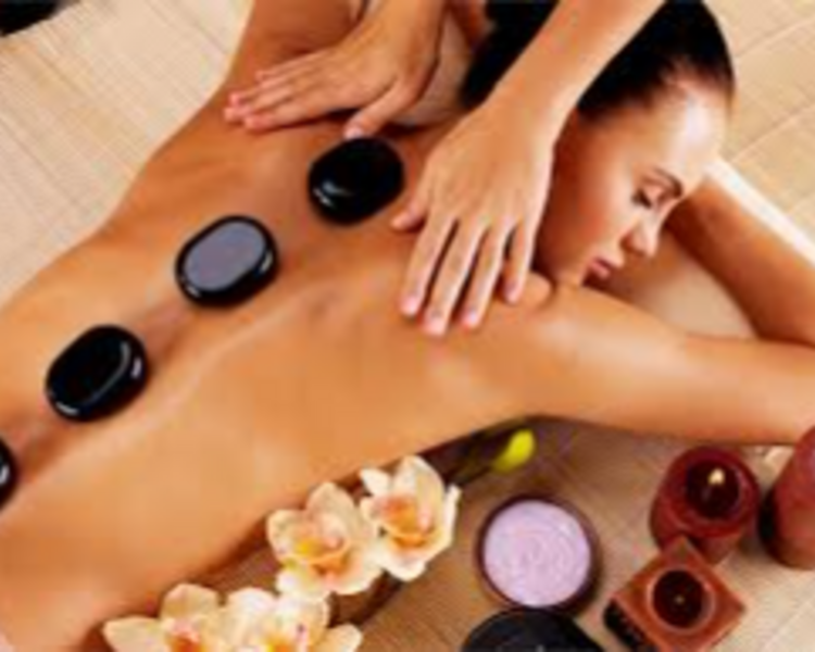 Masaje Mixto Relajación y Descontracturante con Piedras Calientes