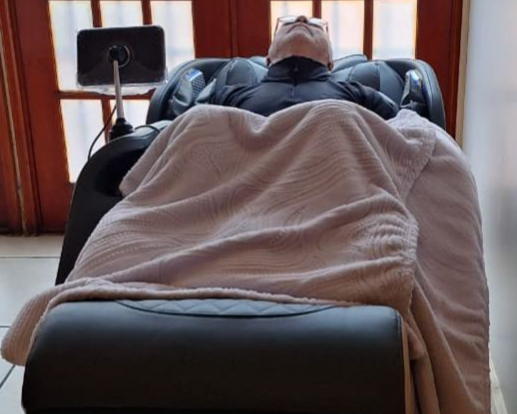 Sillón masajeador con presoterapia (20 min)