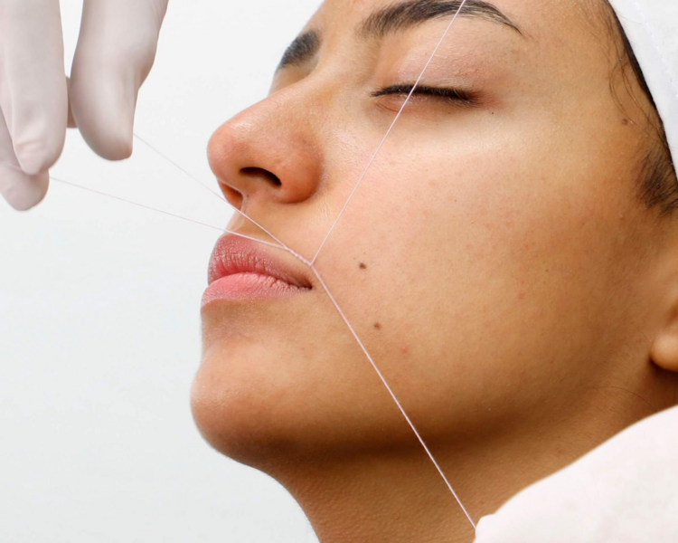 Depilacion bozo hilo