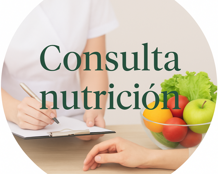 Primera Consulta: Análisis corporal completo & Plan de alimentación