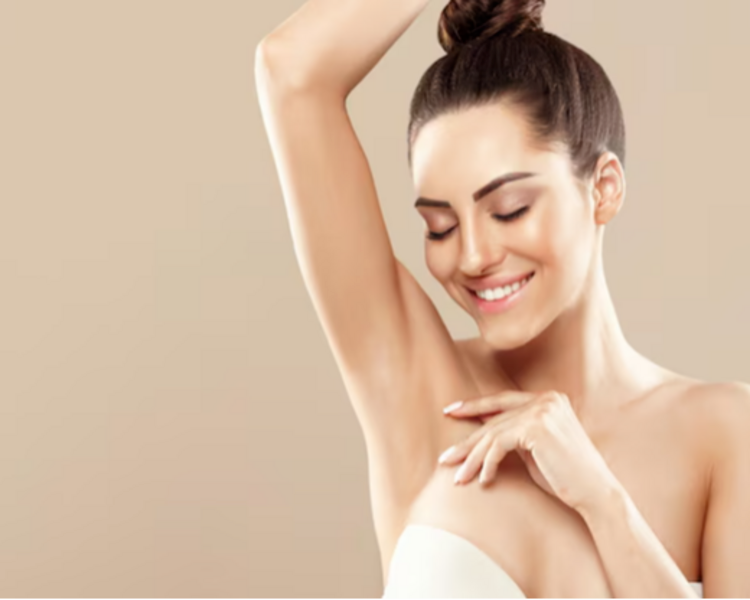 Blanqueamiento de axilas