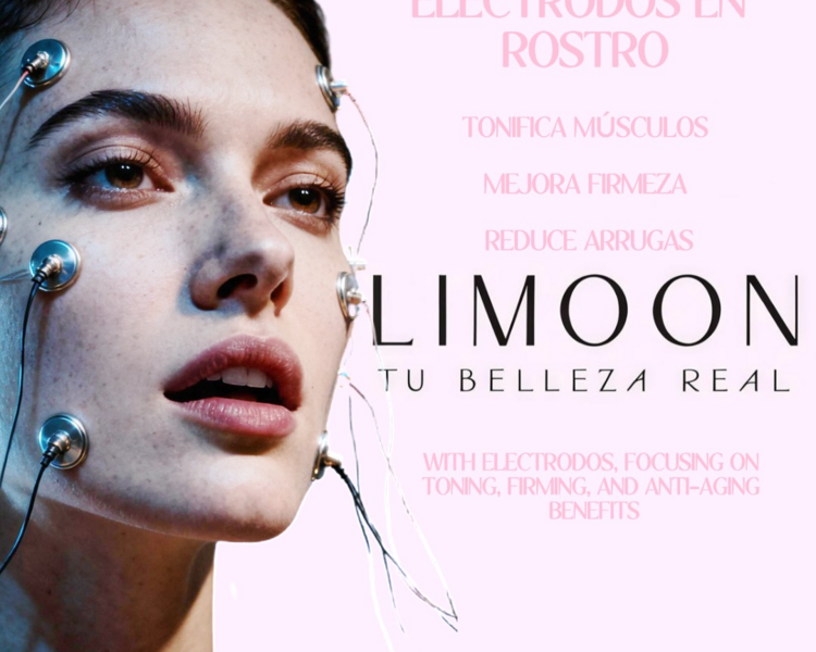 Electrodos en rostro (facial)