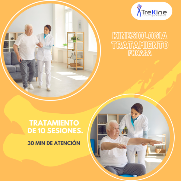 Kinesiología 10 Sesiones Fonasa (30 min)