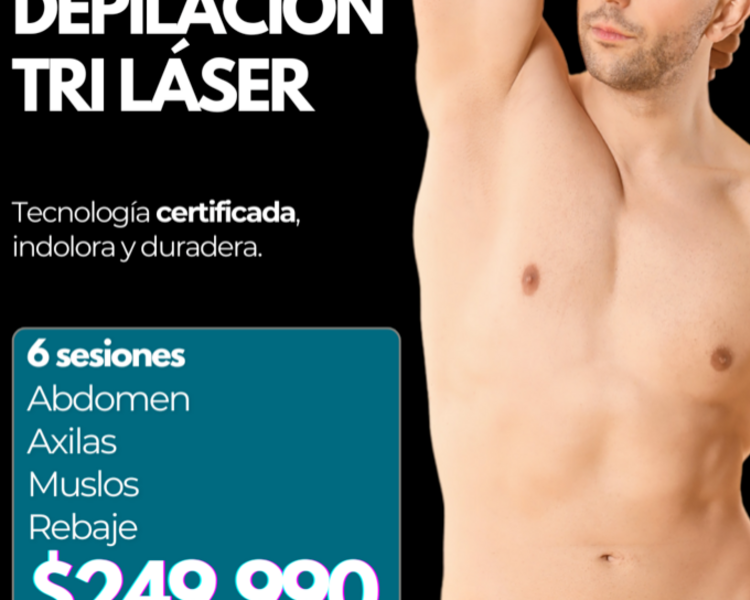 BLACK PACK HOMBRE ABDOMEN + AXILAS + MUSLOS + REBAJE 