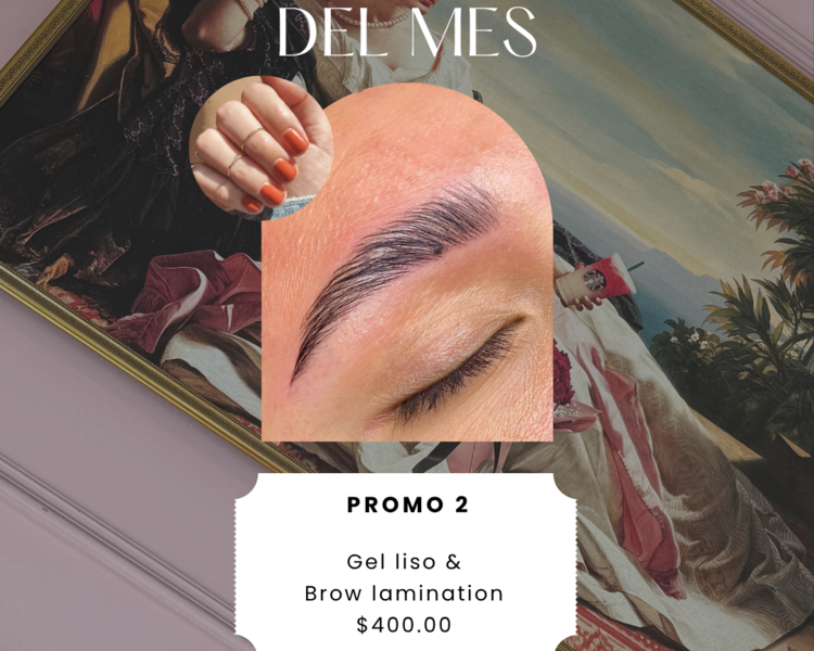 Gel liso & Brow lamination