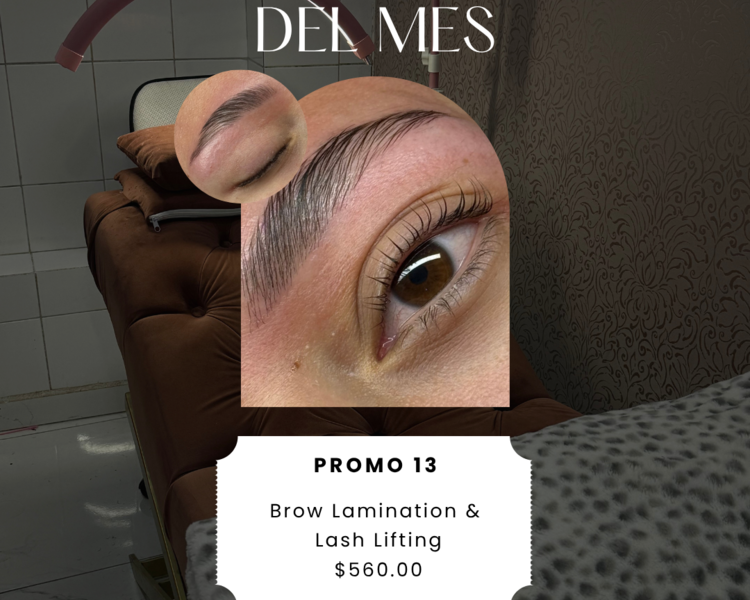 Promo Brow Lamination y Lash Lifting 