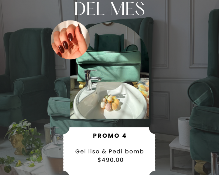 Gel liso & Pedí bomb