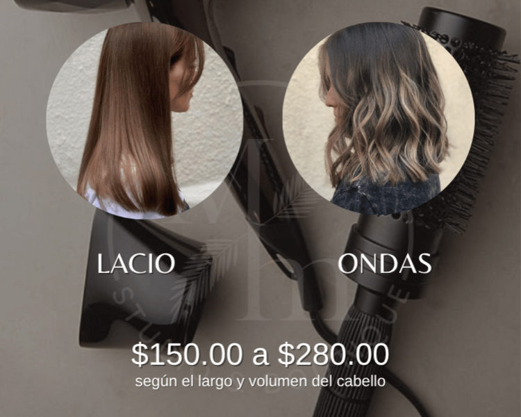 Peinado Expres Lacio o Ondas 