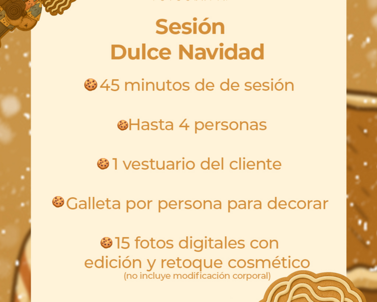 Sesión Dulce Navidad 