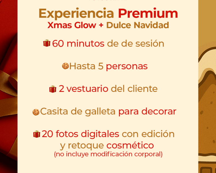 Sesión Experiencia premium 
