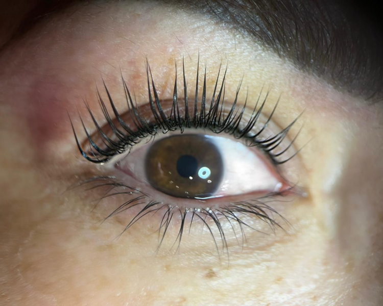 Punteado de pestañas