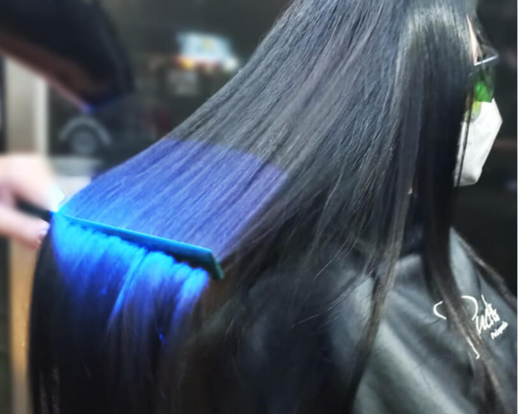 Alisado Orgánico definitivo con láser (corto o retoque de crecimiento)