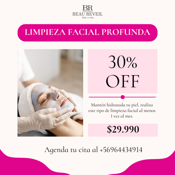 Limpieza facial profunda 