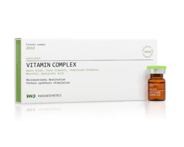 3 Sesiones Vitamin Complex inyecciones Dermapen (50.000c/sesión) 2cc