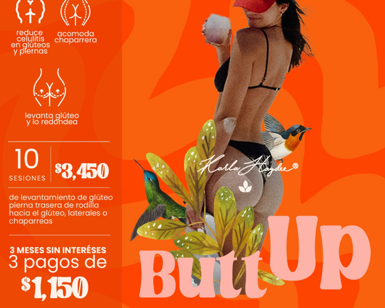 Butt up 10 sesiones