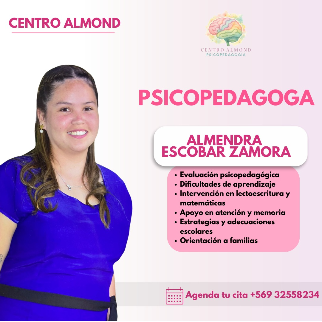 ALMENDRA ESCOBAR / PSICOPEDAGOGA