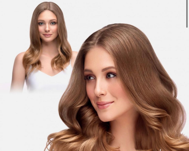 6 CAPAS CON CLIPS DE CABELLO ORGANICO 