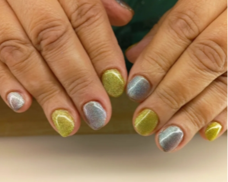 Manicure + Esmaltado permanente (2 TONOS) 🧡 