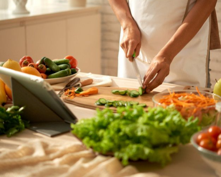 Sesión de nutrición online