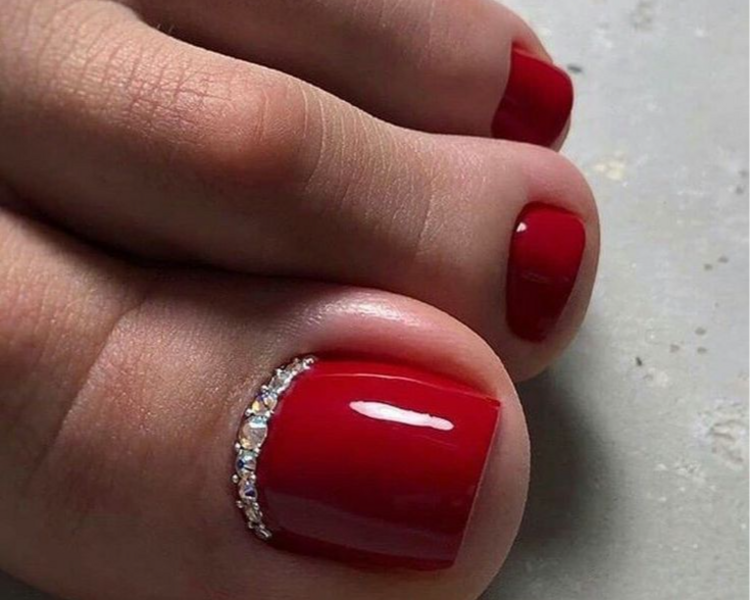 Esmaltado semi permanente para pies