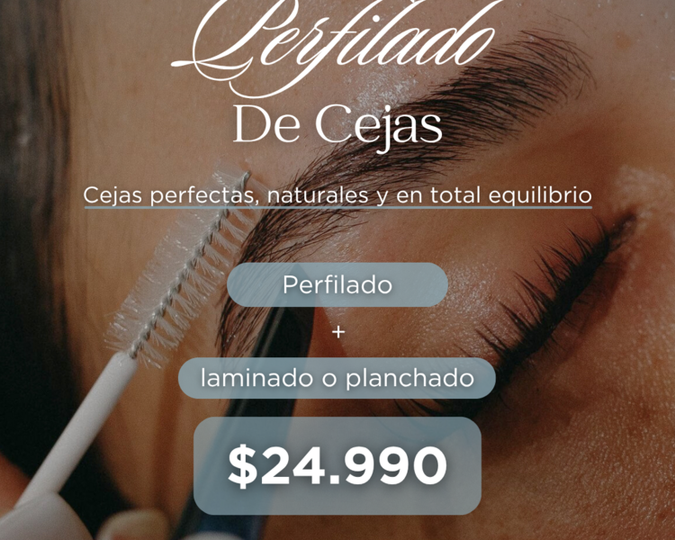 PERFILADO DE CEJAS + PLANCHADO